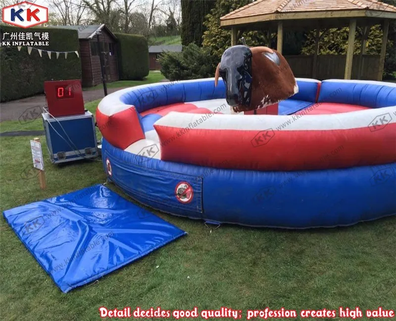 Интерактивная Спортивная надувная механическая машина rodeo bull для верховой езды
