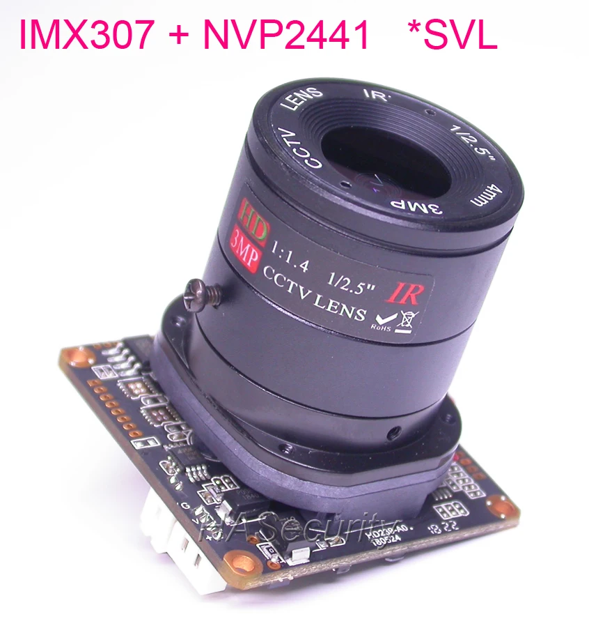 Умный SVL AHD-H (1080P) / CVBS 1/2.8 &quotSony STARVIS IMX307 CMOS + NVP2441 модуль камеры видеонаблюдения