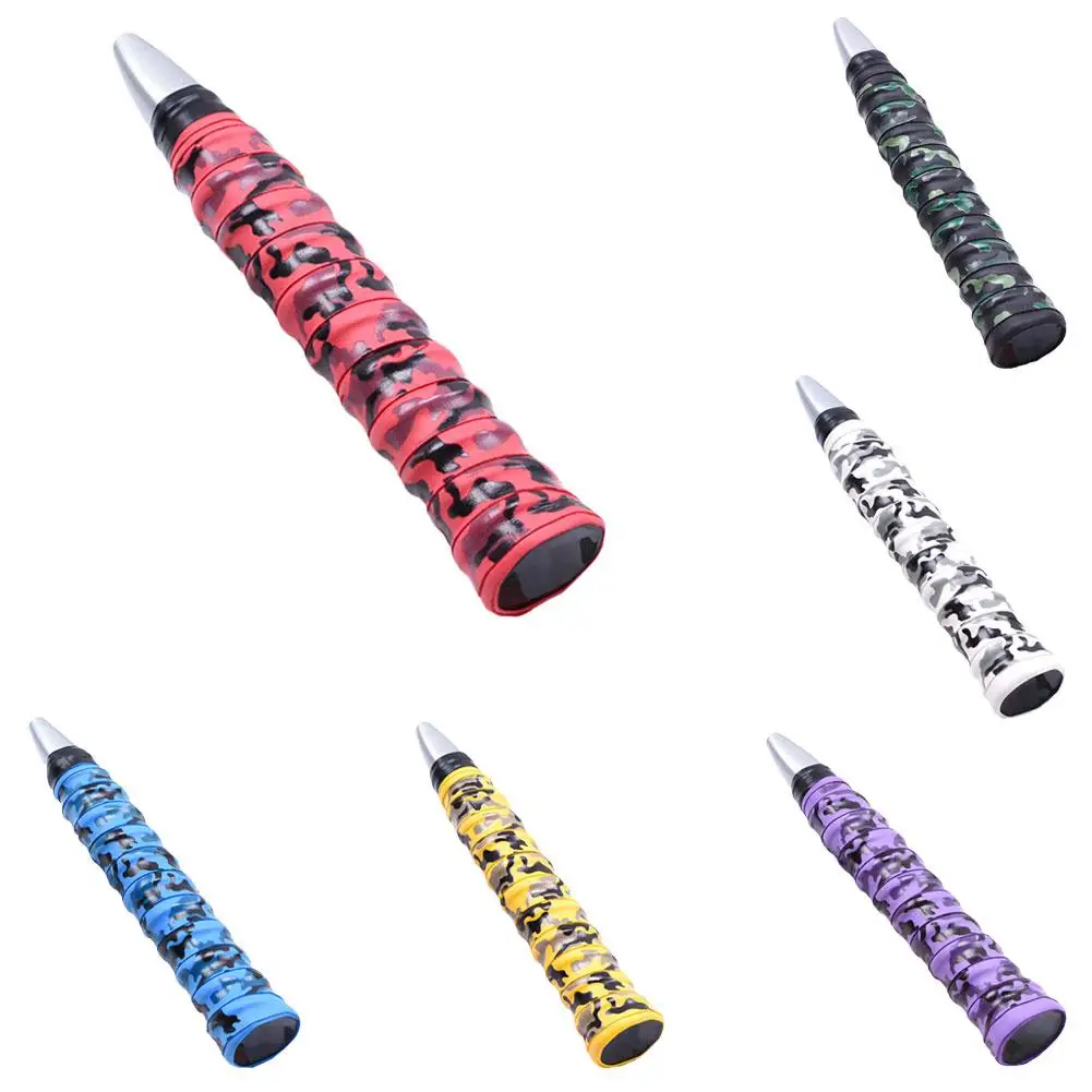 جديد الريشة مضارب Overgrip راكيت تنس الصيد العصابة المضادة للانزلاق كامو التفاف