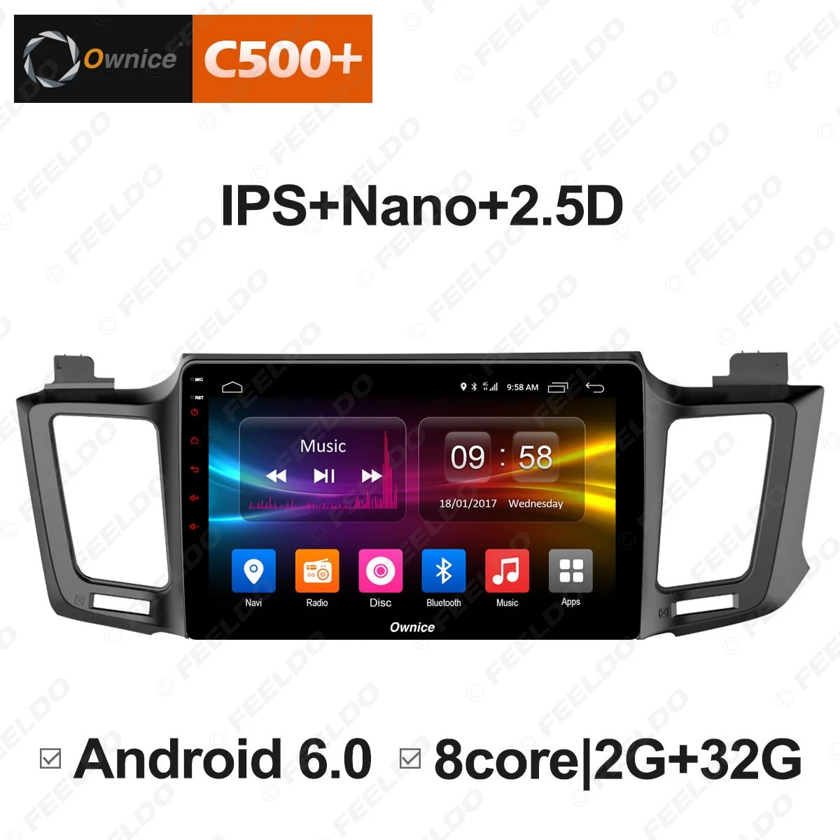 Excellent LEEWA 10.1 " 2.5D Nano IPS Screen Android 8.1 Octa Core/DDR3 2G/32G/4G LTE Car Media Player For Toyota RAV4 2013-2016 2 Excellent LEEWA 10.1 " 2.5D Nano IPS Screen Android 8.1 Octa Core/DDR3 2G/32G/4G LTE Car Media Player For Toyota RAV4 2013-2016 2