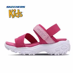 SKECHERS детские сандалии дети лето новый шаблон родителей повседневная обувь # 996335L
