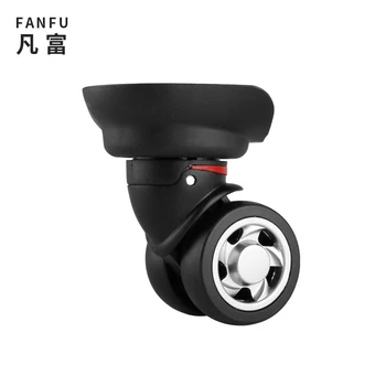 

Repair luggage accessories casters replacement suitcase wheels for traveling bag black Wheel repair mute wheel luggage casters