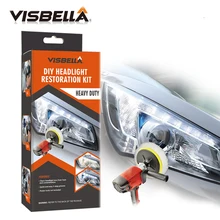 Cheap VISBELLA Professional Headlight Restoration Kit DIY Headlamp Brightener Car Care Repair kit Head Lense Clean Polish by machine Cheap VISBELLA Professional Headlight Restoration Kit DIY Headlamp Brightener Car Care Repair kit Head Lense Clean Polish by machine