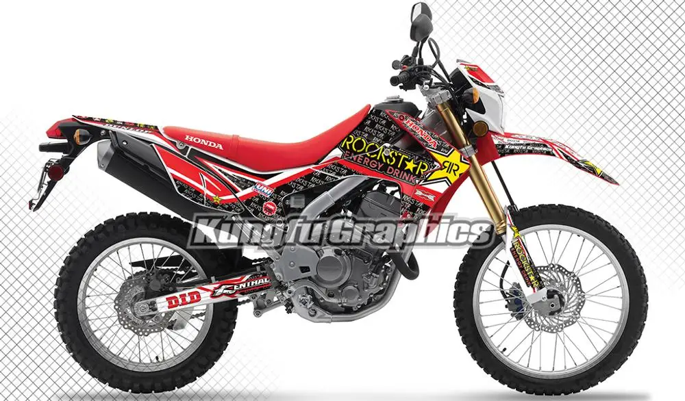 Кунг-фу Графический персональный стикер наклейка Набор для Honda CRF250L CRF250M 2012 2013 2014