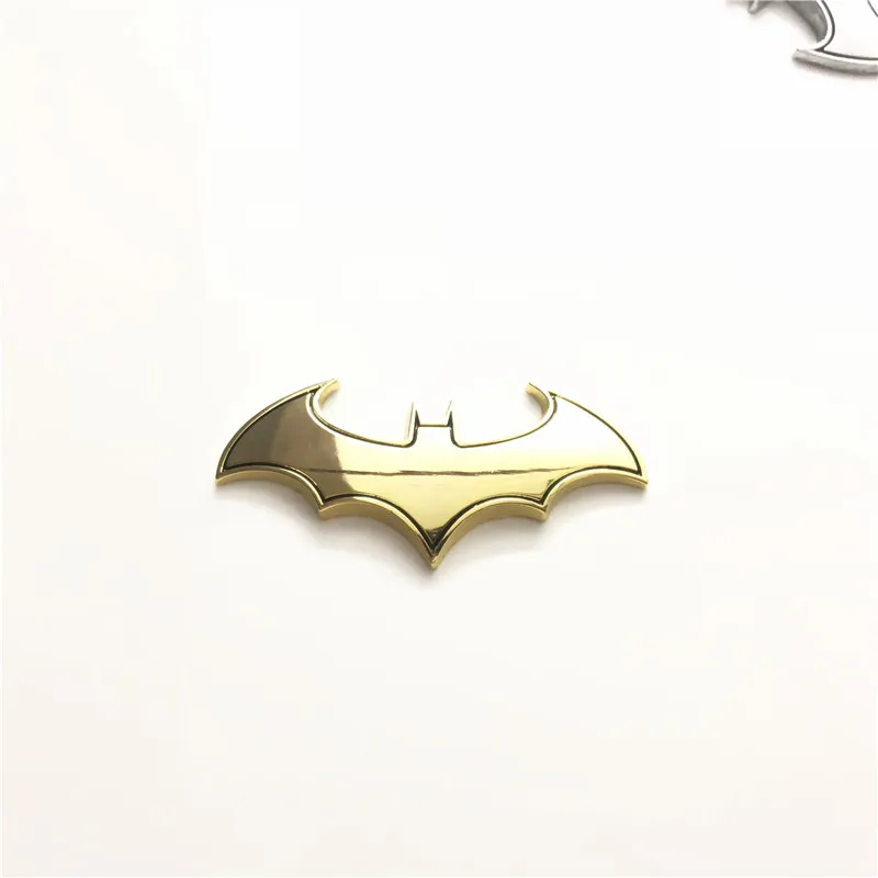 100x 3D наклейки металла Bat авто логотип автомобиля укладки металлический значок