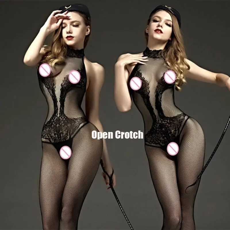 

Sexy Lingerie Crotchless Erotic Langerie Porno Black Sexy Costumes Lenceria Femenina Plus Size Women Transparent femme sexy QQ69
