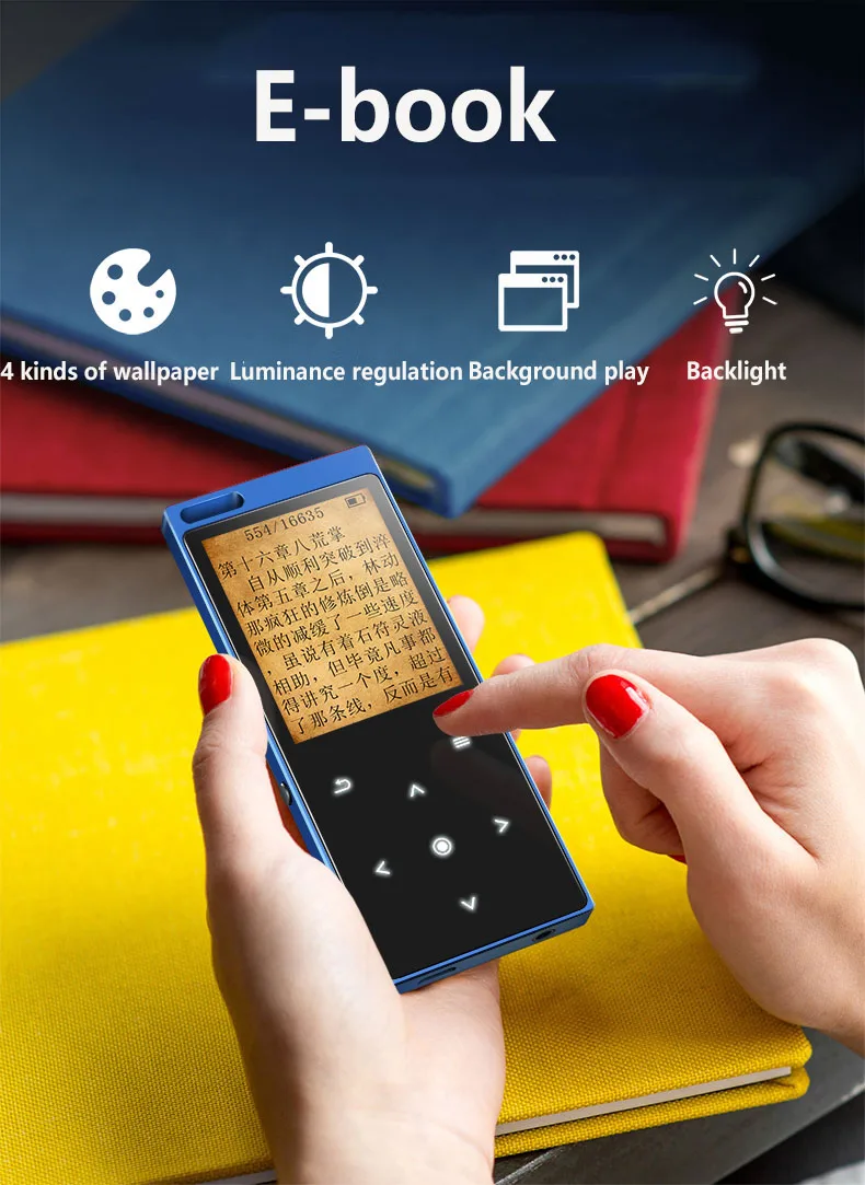 Новинка оригинальный MP3 плеер Benjie с Bluetooth M3 Портативное аудио 8 ГБ Built in динамиком