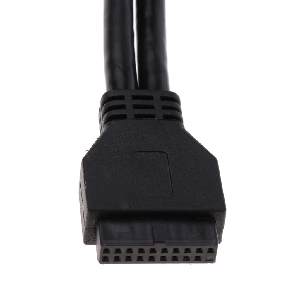 Двойной USB 3 0 2 порт концентратор HD аудио металлический дисковод расширение