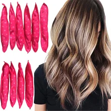 10 шт. бигуди для волос Мягкие бигуди для ухода за волосами Бигуди для ночного сна Кролик бабочка узел бигуди Инструменты для укладки волос