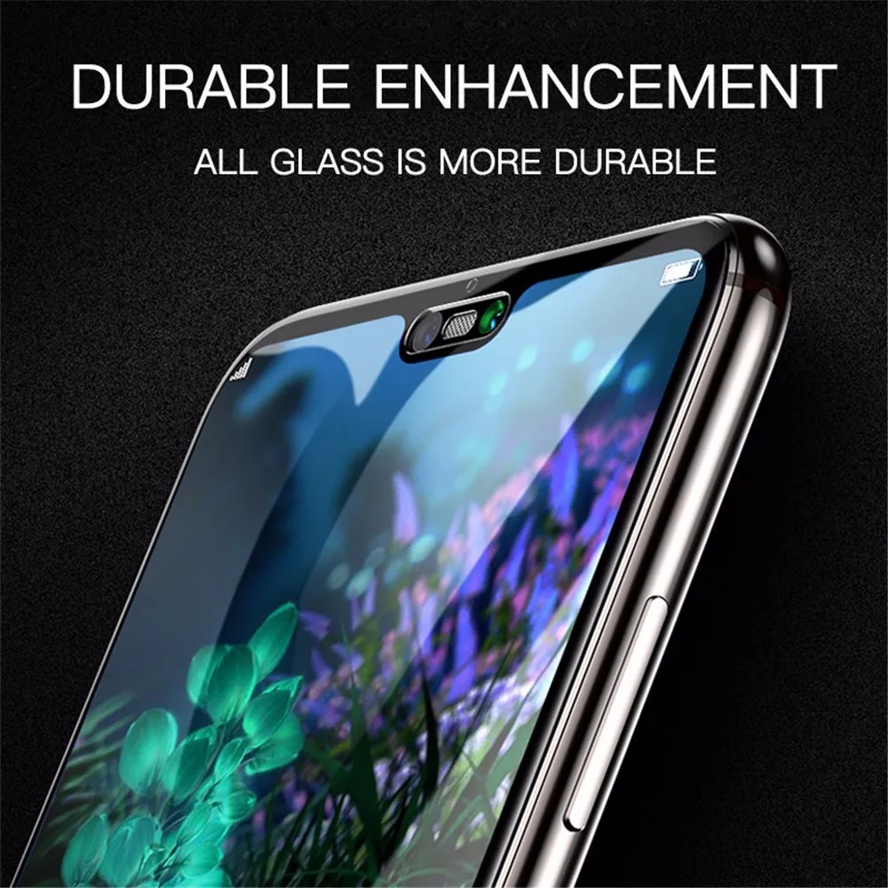 5D защитное стекло на Honor 8X 7X 8C 9 10 Lite закаленное защита экрана P30 20 Mate P Smart Plus