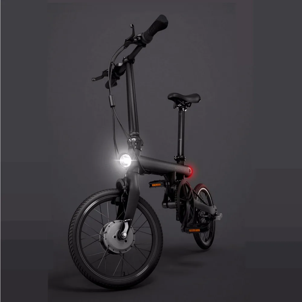 Умный электрический велосипед Mi Qicycle оригинальный складной с экраном 1 8 дюйма