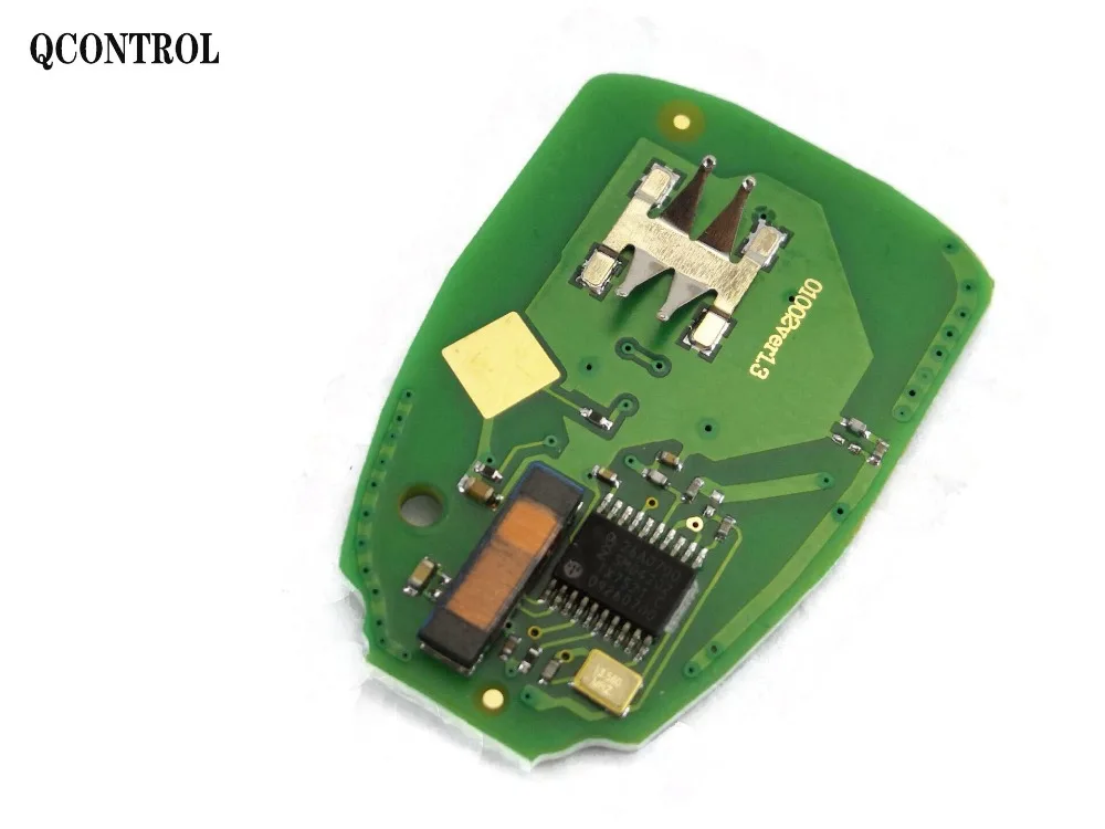 QCONTROL Автомобильный ключ дистанционного управления для Chrysler Town& кантри Aspen 200 300 PT Cruiser Sebring nicfica 433 МГц ID46 чип