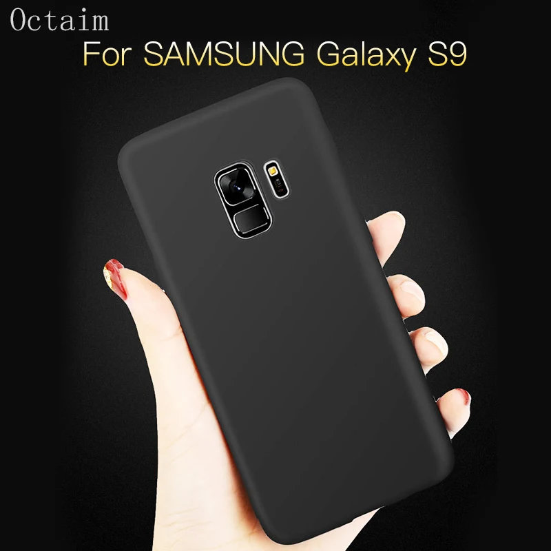 Case For Samsung S9 S8 Plus S7 S6Edge Note8 9 Ultra Thin Matte Soft TPU Phone A5 A7 J7 A8 J8 Back Cover Coque |