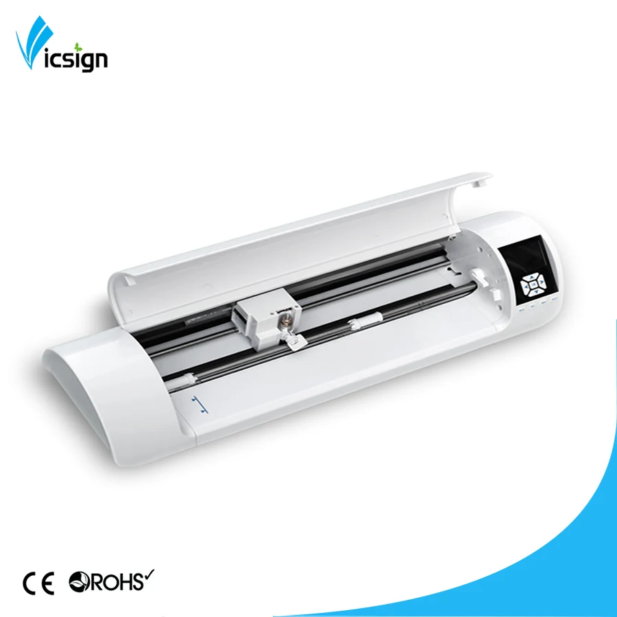 

Vicsign Q3 12'' Vinyl Cutting Plotter Cutter Contour Cut Sticker Artcut Software Mini Graph Machine
