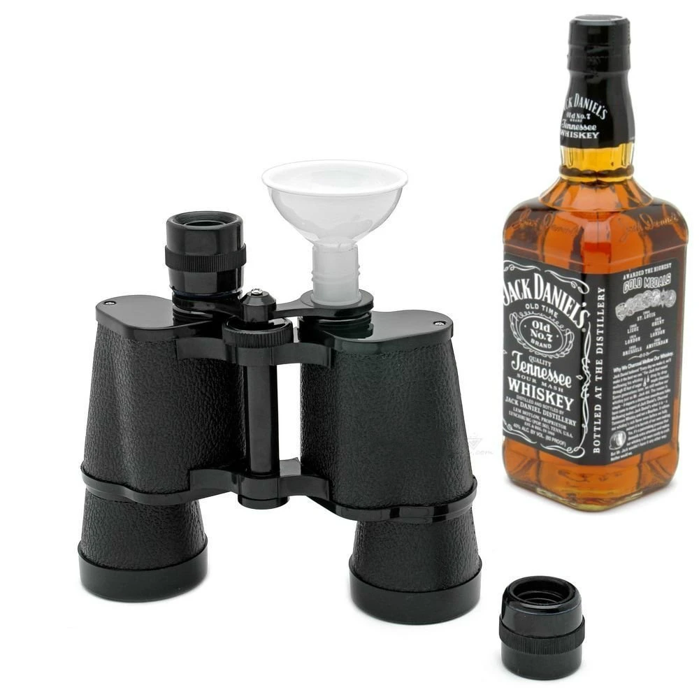 

Binocular Telescope Flask Travel Water Bottle Sport Drinkware Russian Flagon Whiskey Bottle Shot Gun Flask Shaker Whisky Pot