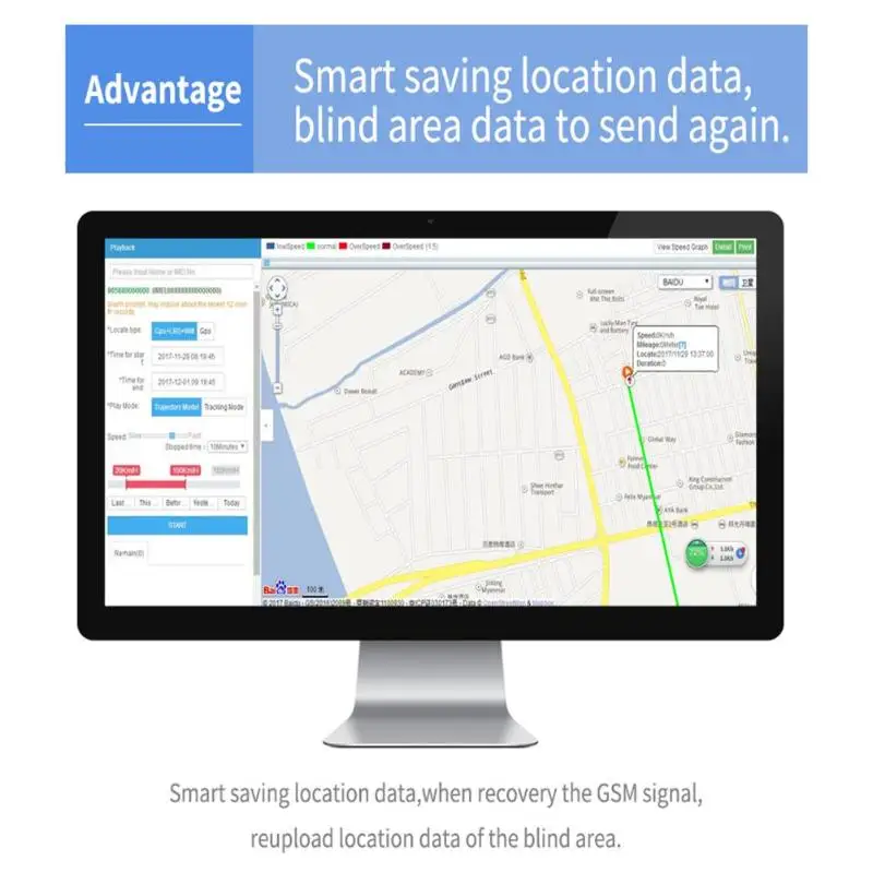 TK306 OBD gps трекер автомобиль GSM устройства слежения OBD2 16Pin Интерфейс реального