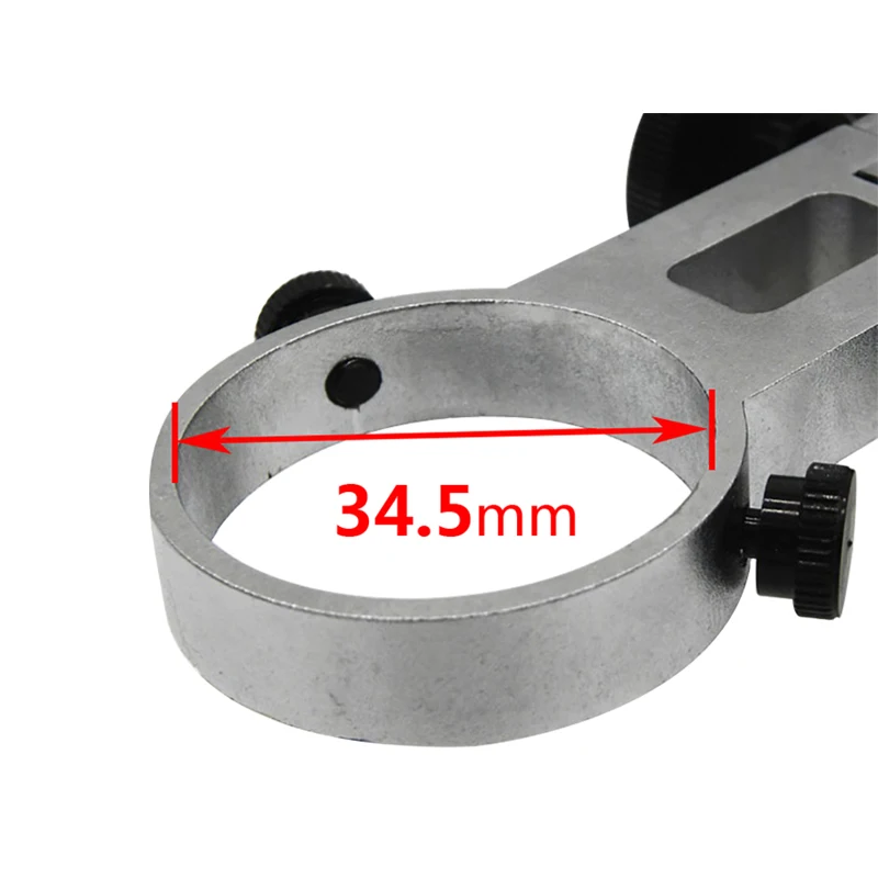 Microscope Aluminium Alloy Raising Lowering Working Stage UP Down Table Stand with Ring Holder for USB Digital Microscope