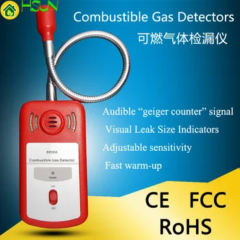 

Handheld Flammable Gas Detector Leak Detector Natural Gas Methane Liquefied Gas Gas Biogas Tester