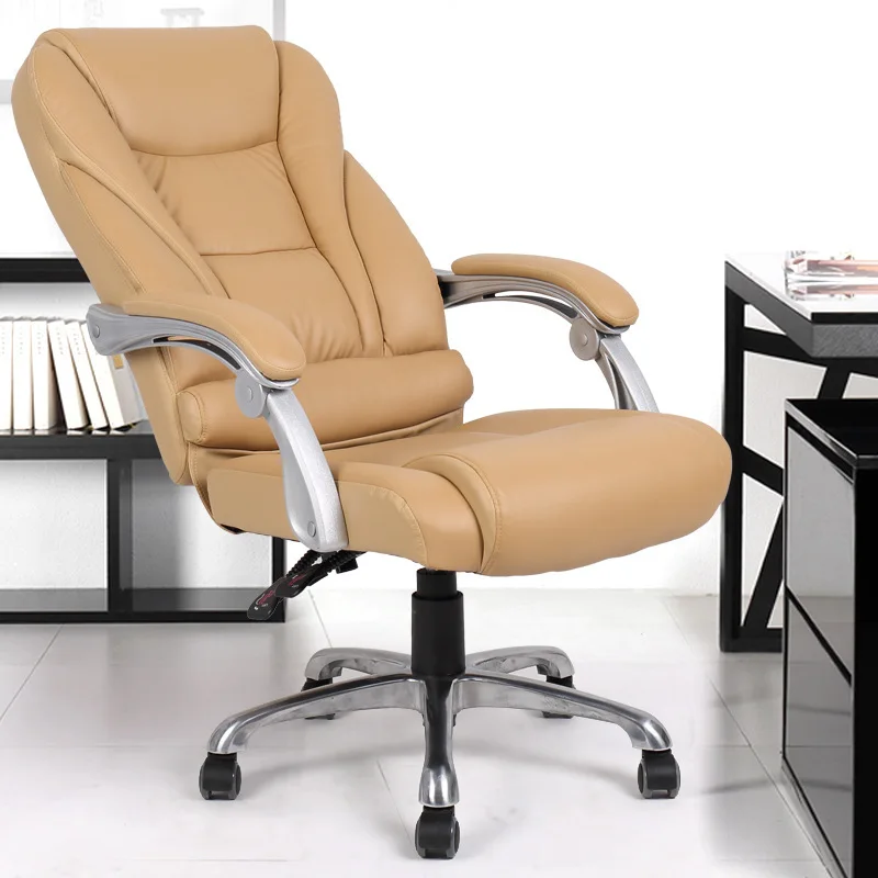 

Office Chair Rotatable Swivel Computer Chair Lifting Adjustable Lying Executive Chair sedie ufficio (Without footrest)