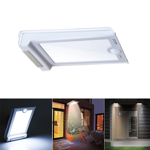 

CLAITE 46 Leds Solar Light Outdoor PIR Motion Sensor Wall Light Three Modes Waterproof Lamp Lights For Outdoor Garden Wall Stre