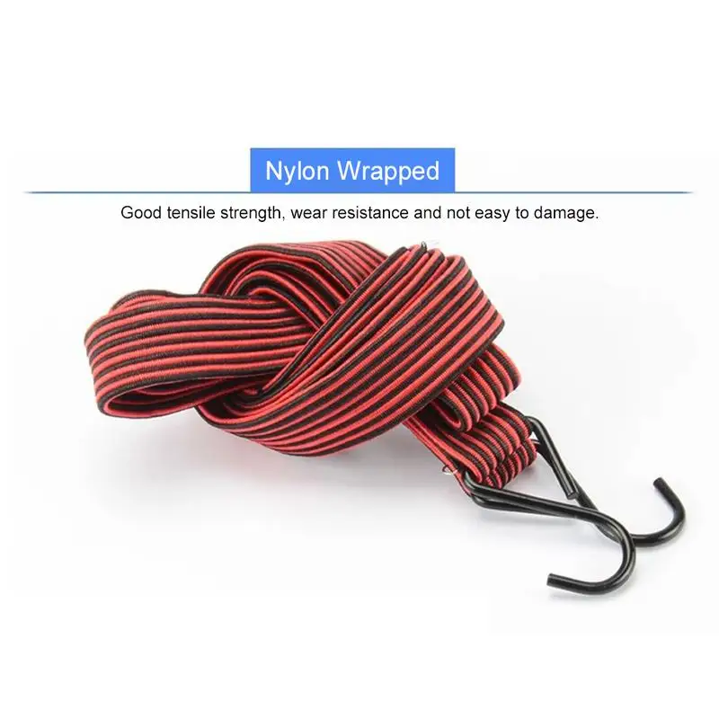Electric Car Trunk Tied Rope Bicycle Motorcycle Express Pull Rope Elastic Strap Tied Luggage Wrapped Belt in Binding