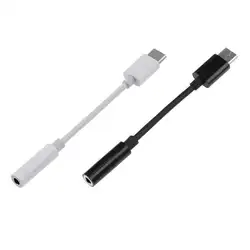 Тип-C USB 3,1 USB-C штекер 3,5 мм AUX аудио HUAWEI Xiaomi кабели Женский наушников кабель адаптер конвертер