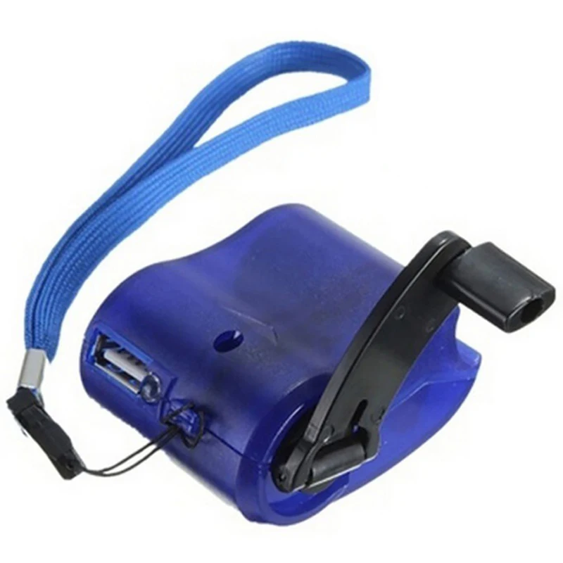 

Edc Usb Phone Emergency Charger For Camping Hiking Outdoor Sports Hand Crank Travel Charger Camping Equipment Survival Tools——