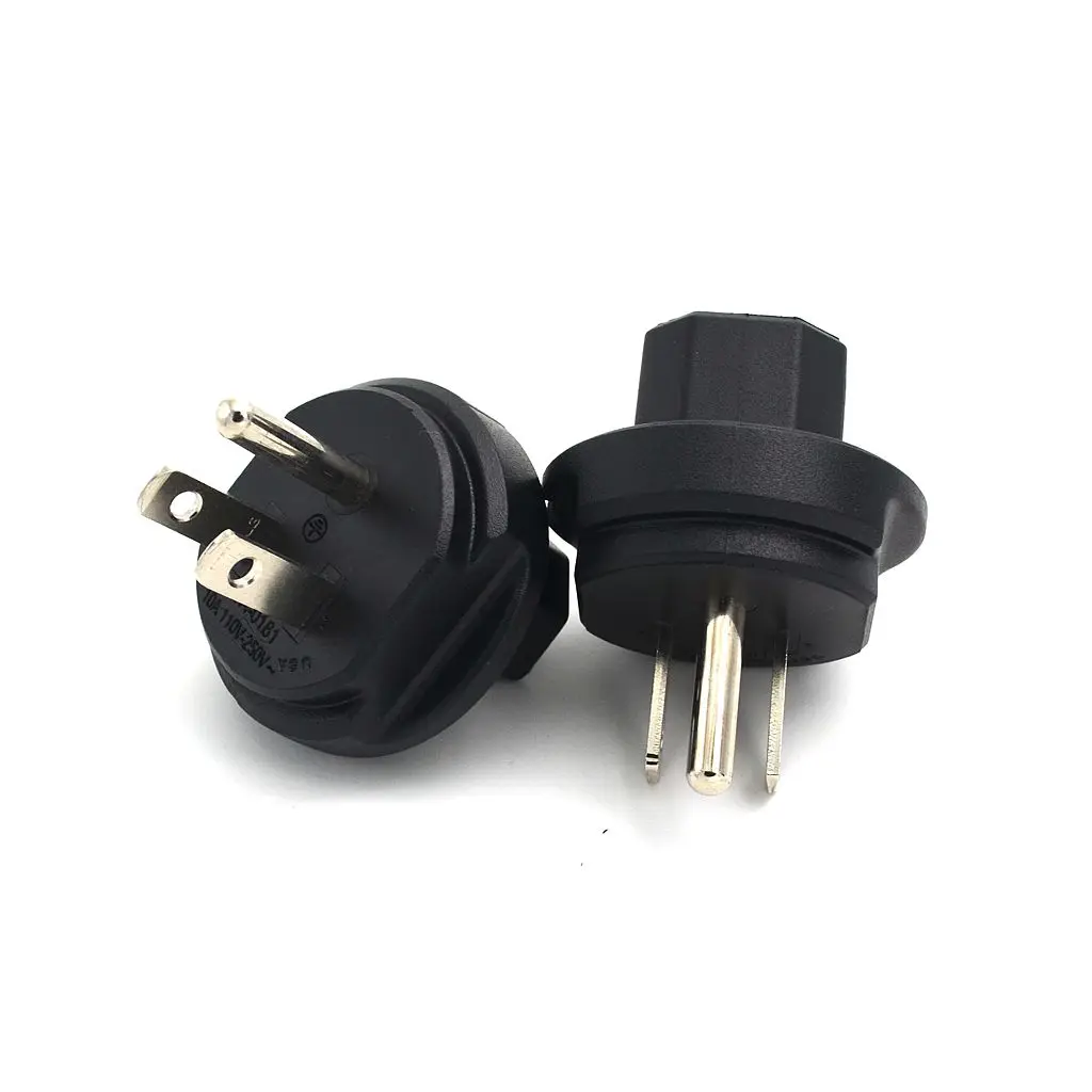 Wa 0181 адаптер питания США 3 контактный штекер Iec 320 C13 разъем Iec320 в американский