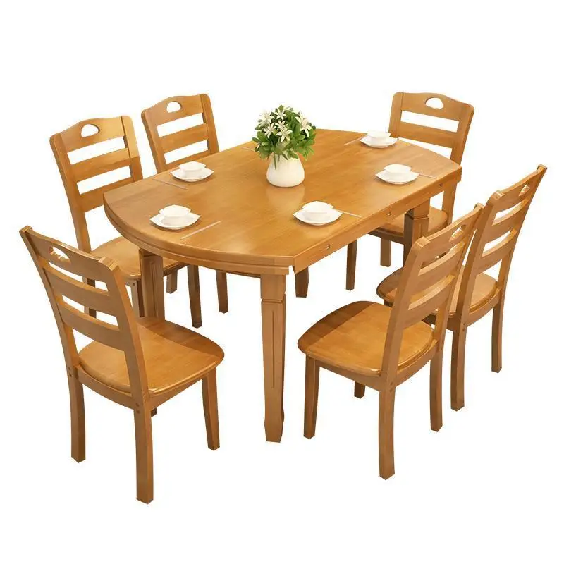 

Redonda Comedores Mueble Set Eet Tafel Tavolo A Langer Sala De Jantar Retro Wooden Bureau Desk Mesa Comedor Dining Room Table