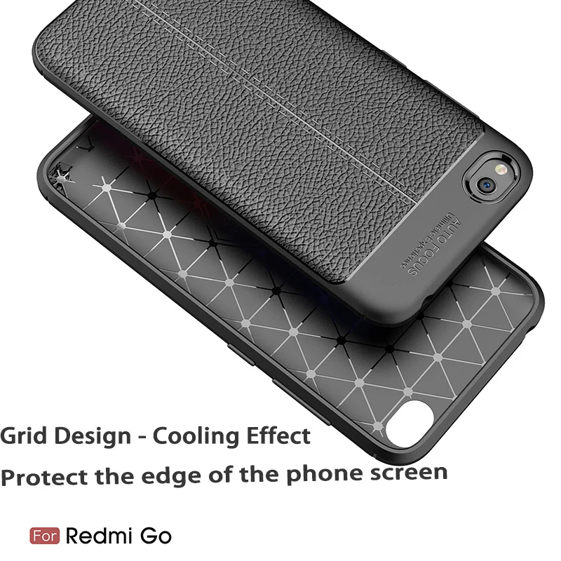 Чехол для Xiaomi Redmi Go цветной матовый зернистый Силиконовый ТПУ чехол накладка