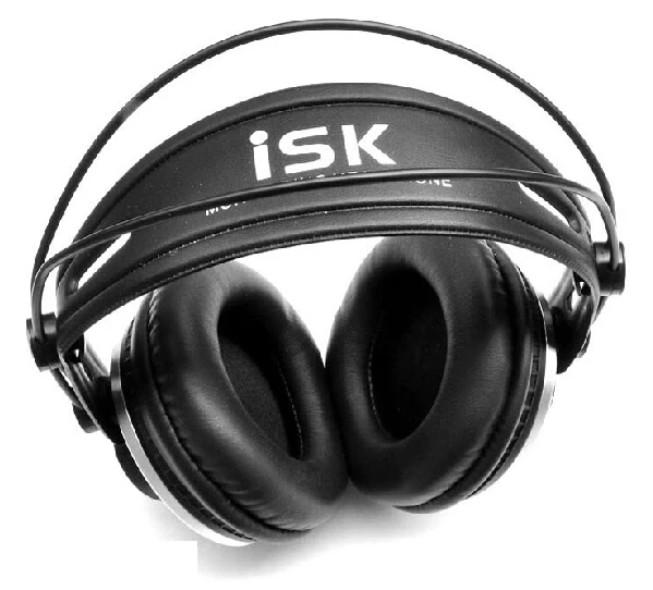 Шумоподавляющие наушники ISK HP 980 с закрытой спинкой Hi Fi для диджея студийного