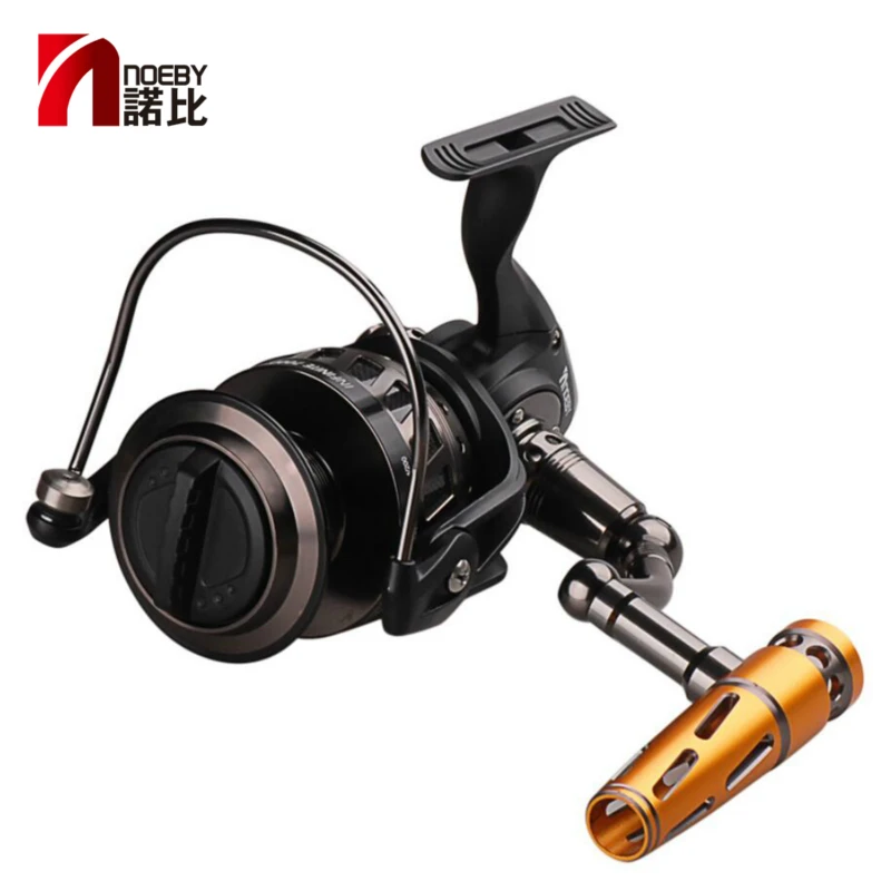 

NOEBY Infinite Spinning Jigging Fishing Reel 7000 9000 Ratio 4.1:1 Fly Feeder Reel Coil Metal Handle Saltwater Spinning Reel
