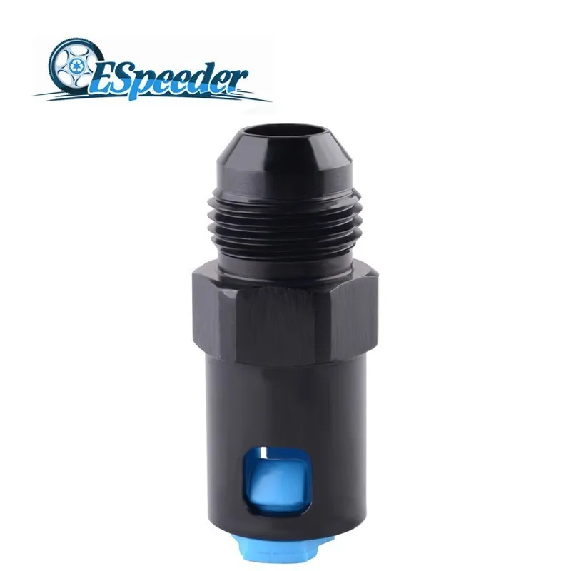 

ESPEEDER Universal Quick-Disconnect Aluminium -8 AN Male to 3/8" SAE Anoized Female Push-On EFI Fitting Connector