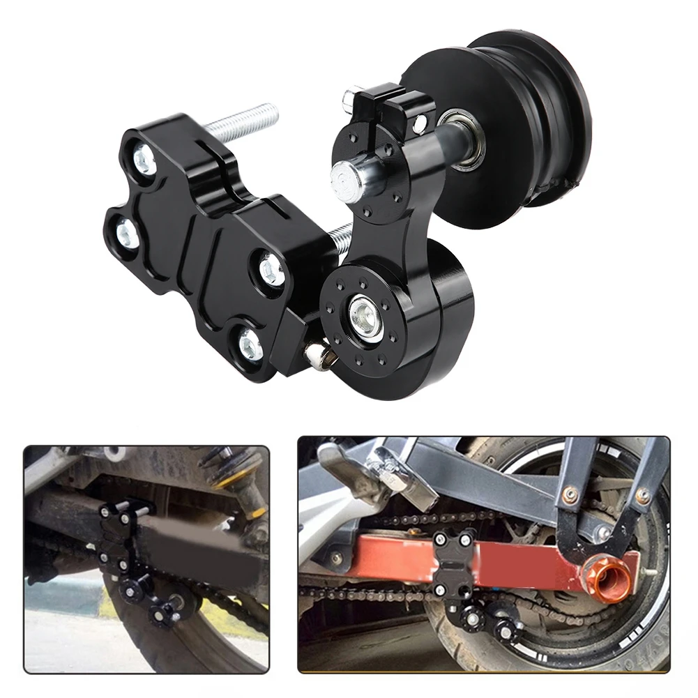 

Motorcycle Aluminum alloy Chain Tensioner Bolt Auto Adjuster on Roller Tool Universal for motorcycles ATVs motocross