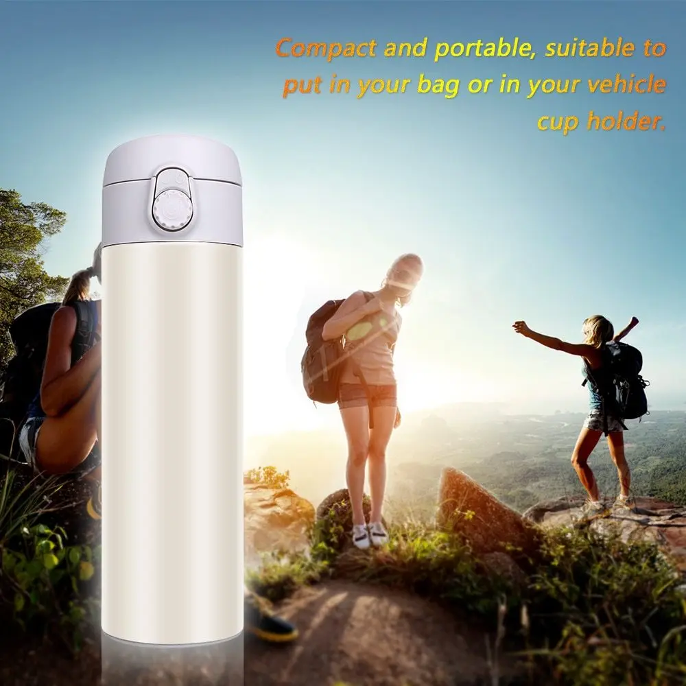 

280ml Stainless Steel Insulated Thermoses Cup Double Wall Vacuum Flasks Quick Cooling Instant Thermal Cups Drinking Water Bottle