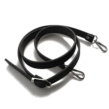 120CM Fashion Bag Strap Women Adjustable Handbag DIY Handle PU Leather Strap Belt Buckle Crossbody Bag Belts Solid Strap Cheap pu leather print strap stitching crossbody bag