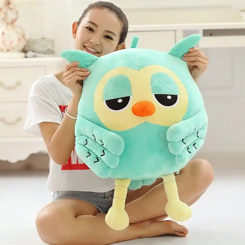 big plush owl