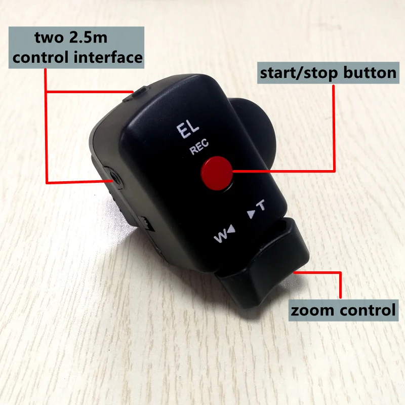 LANC Remote Controller for Camera Control Zoom Start Stop Function