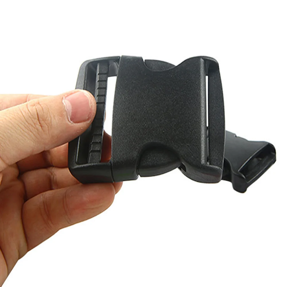 10-50mm Black Plastic Webbing Bag Strap Clasps For Bag Adjustable Side Release Clips Buckles Bag Part Accessories Fermoir Sac