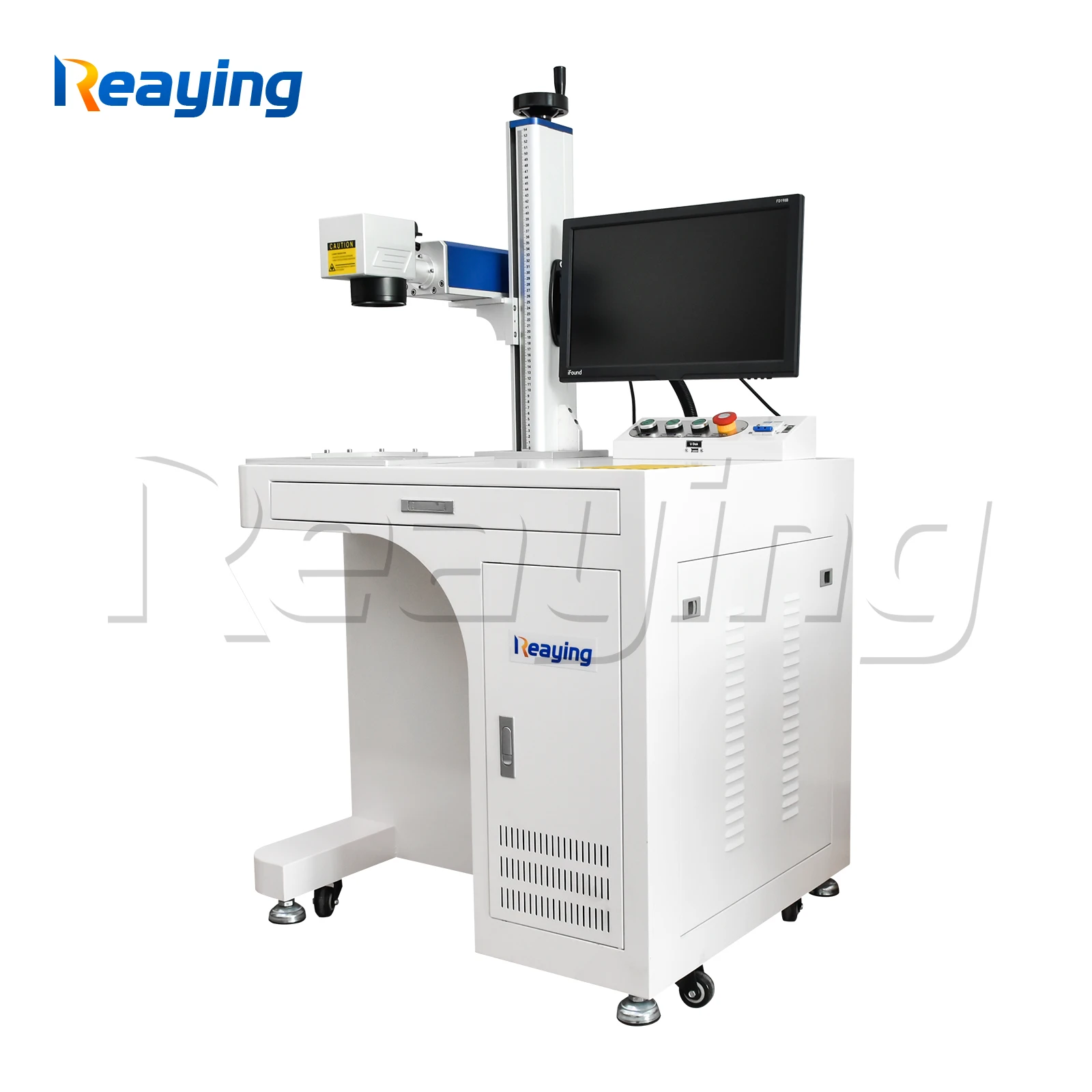 

Reaying CNC 20W 30W 50W Raycus Fiber Laser Machine Laser Engraver Printer Metal Deep Marking Engraving