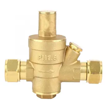 

DN15 1/2" Adjustable Water Pressure Reducing Brass Regulator Valve PN1.6 2019 Tool Parts