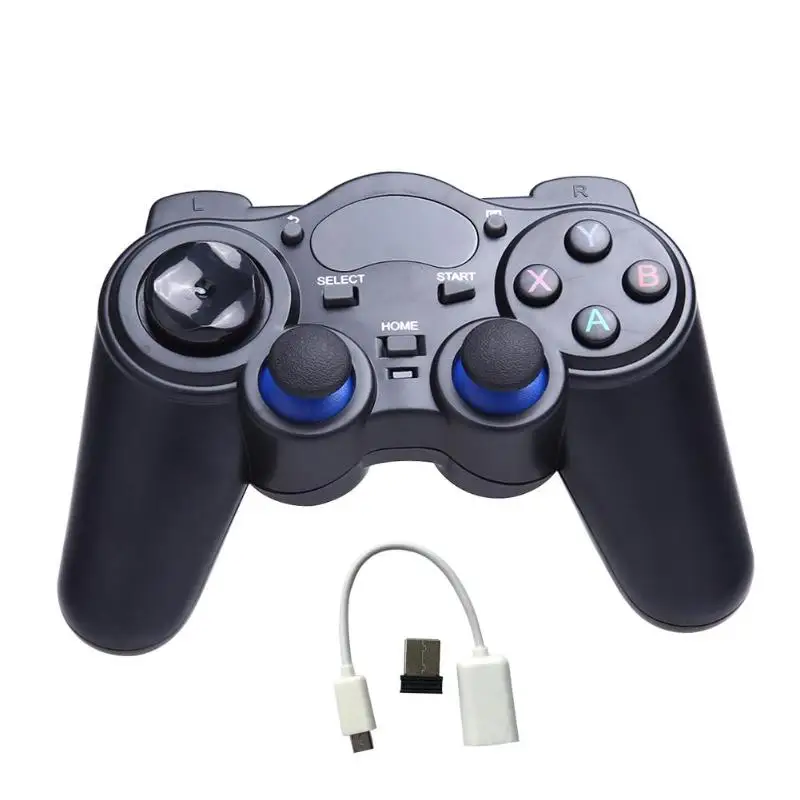 

New game Universal Anti-Sweat gamepad Anti-Slip Wireless Gamepads Dual Analog Joystick for Android TV Box Tablets PC