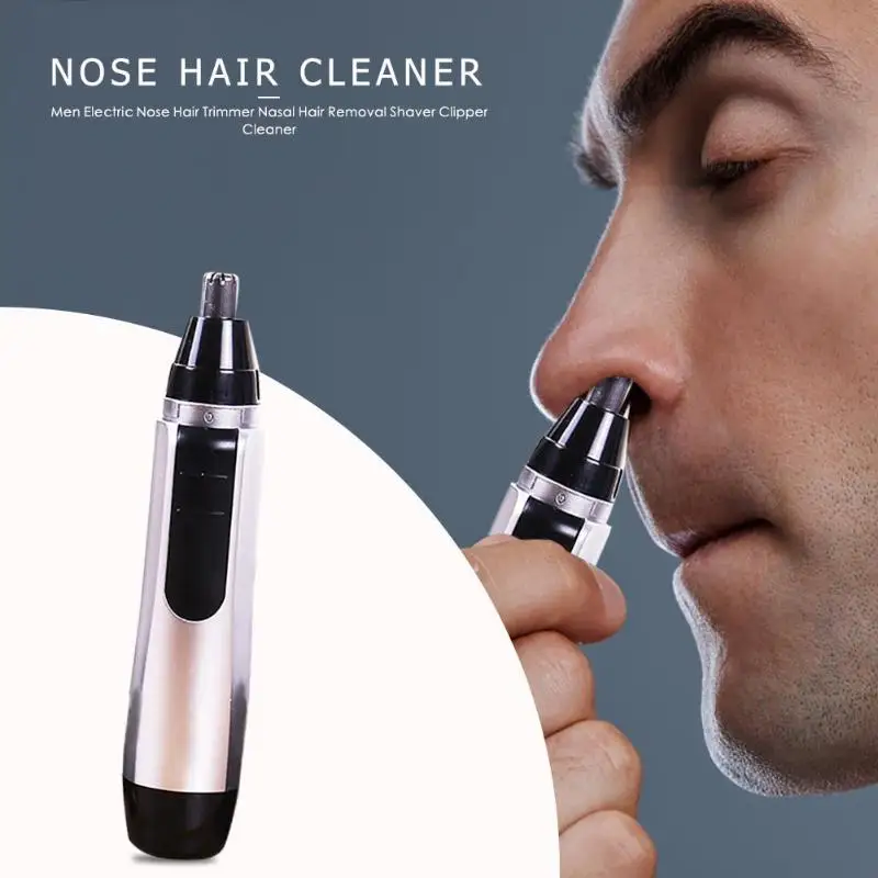 

Men Electric Nose Hair Trimmer Nasal Hair Removal Shaver Clipper Razor Cleaner Ear Nose Hair Removal For Men
