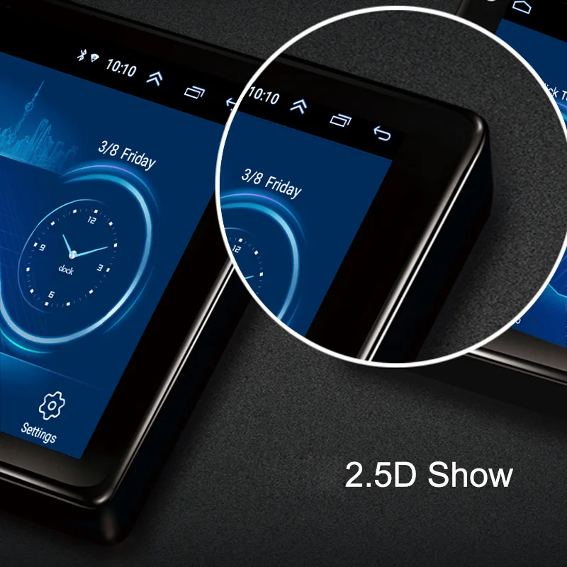 Top Android 8.1 Factory direct sales 9 Inch 2.5D Screen Car DVD  GPS Navigation  for Kia Ceed 2013 2014 2015  Radio Audio Video 3