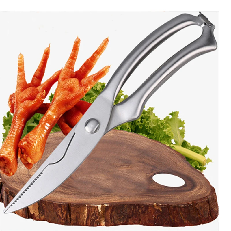 Chicken Bone Scissors Heavy Duty Stainless Steel Chicken Bone Scissor