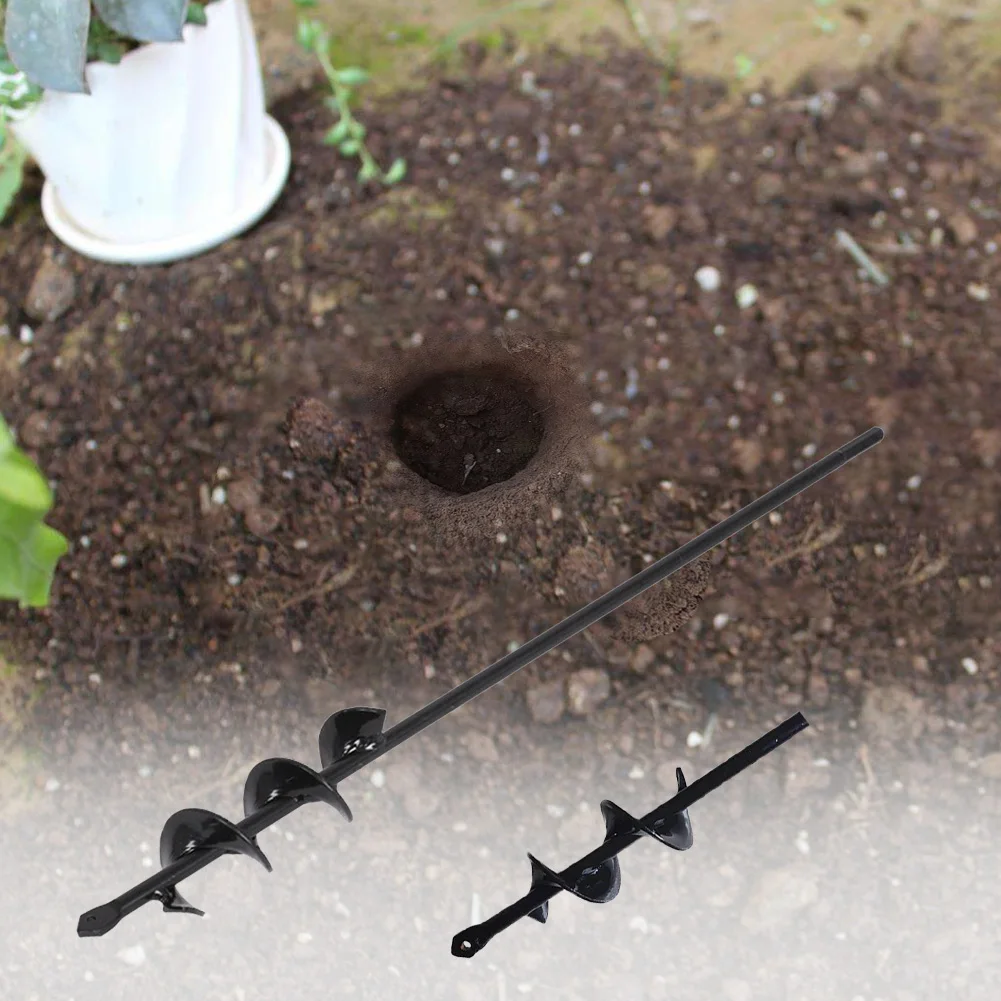Garden Planter Auger Drill Bit Planting Hole Digger Auger Spiral DIY