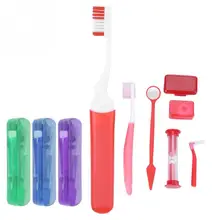 8 шт./компл. уход за полостью рта набор для чистки зубов зеркало выбор зуба межзубная щетка зубная нить чистый ортодонтический набор инструментов для ухода