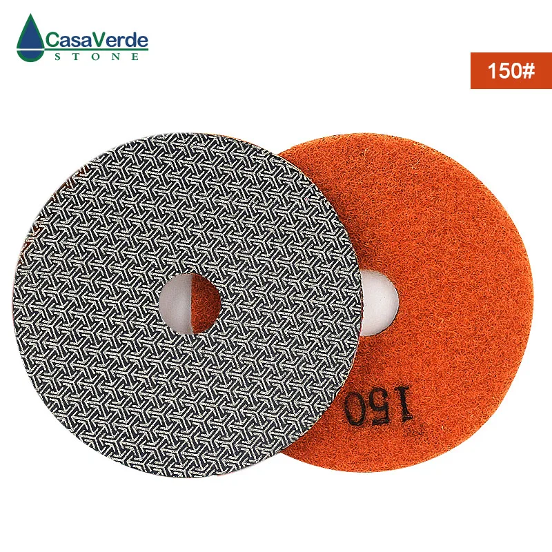 1 шт./лот 5 дюймов 125 мм гальванические Алмазный полировальный коврик ...
