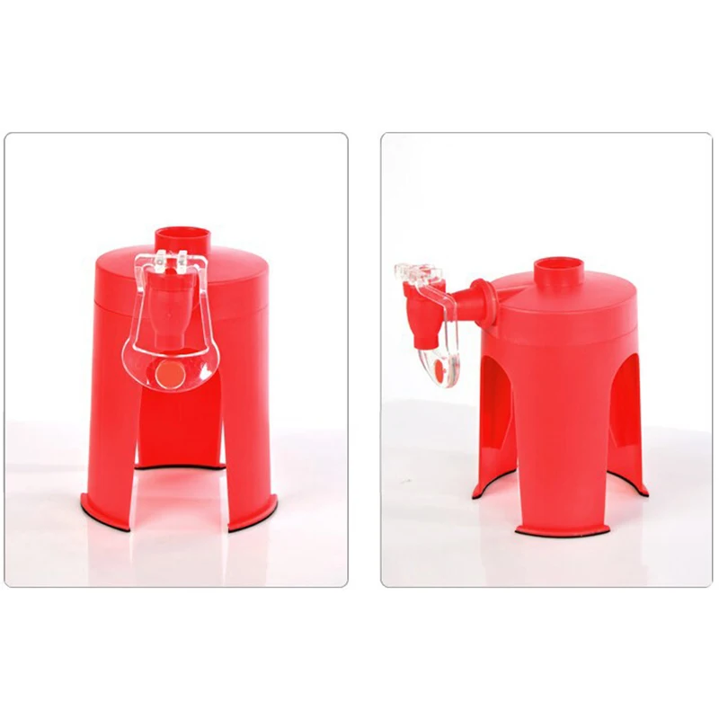 Пластик мини ручной давление Тип перевернутый питьевой фонтан колы бутылки насос для воды дозатор питьевой воды