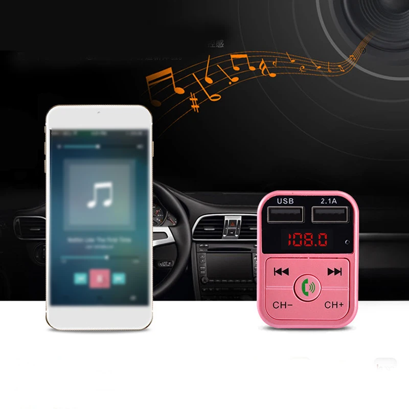 Автомобильные аксессуары 2.1A и музыка двойное USB Автомобильное зарядное